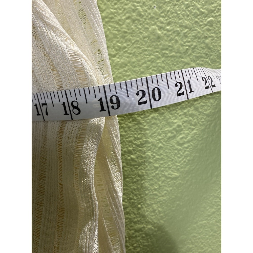 By Anthropologie long sleeve Shirt women XXS sheer crop top Ruffles Cottage NWOT - Picture 7 of 8
